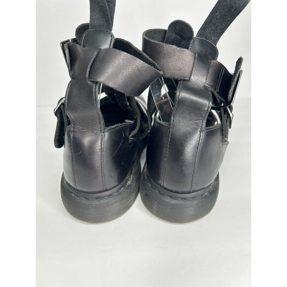 DR MARTENS MENS ANKLE STRAP GERALDO SANDALS, SIZE 10 - Picture 4 of 8